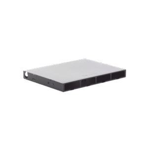 Distribuidor de Fibra Óptica de Alta Densidad LigthVerse *Core* Para Rack de 19in, Acepta 4 Placas Plug and Play, Hasta 96 Fibras, 1 UR 6 LVE1UMSC01A AD 6 p