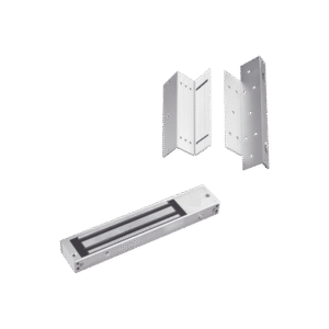 Kit para control de acceso incluye Chapa magnetica de 600Lbs / Montajes L y Z