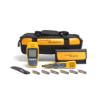 Kit Profesional de Verificador de Red MicroScanner PoE, para Comprobación de Redes de Voz, Datos, Video y PoE 802.3af, at, bt y UPOE, Con Pantalla LCD Retroiluminada 9 MSPOEKIT p