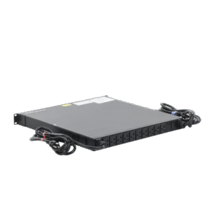 PDU Monitoreable de Transferencia Automática ATS (Fuente Redundante), Con 10 Salidas 5-15R, Enchufes de Entrada NEMA 5-15P, Instalación Horizontal de 19in, 1UR, 15 Amp, 120 Vca 2 NPATS11001 AD 1 p