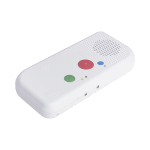 Terminal de Habitación IP / Botón Azul de Llamada a Médico / Lector RFID 125 KHz / SIP / PoE / Compatible con NX1071 y NX1075