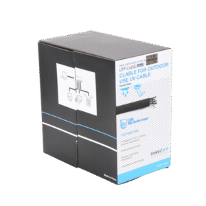 Bobina de cable de 305 m, Cat5e, color negro, sin blindar, para aplicaciones de videovigilancia, redes de datos. Uso en intemperie 3 PROCAT5EXTLITES AD 2 p