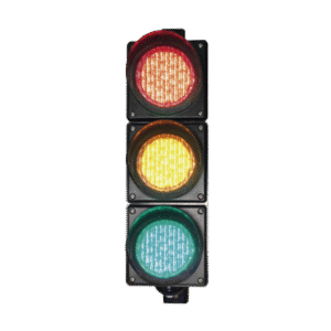 Semaforo Señalizacion Rojo Verde y Amarillo Diametro 100mm LED 110vca