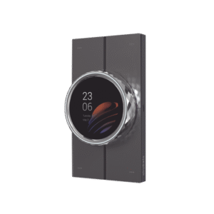 Mini pantalla táctil Hub controlador integrable con sistemas de automatización compatible con múltiples marcas, una entrada de iluminación, 4 botones para escenas. Conexión Wifi