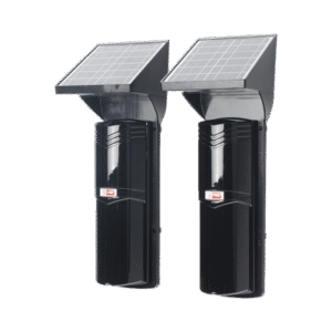 Detector fotoelectrico con CELDA SOLAR DE 3 RAYOS; alcance exterior 100 m / 4 frecuencias 3 SFB100 AD 2 p