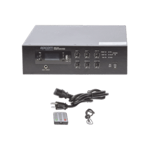 Mini Amplificador de Audio Mezclador | 120W RMS | Sistema 70/100V | MP3 | Tuner | Bluetooth | Musica ambiental y Voceo 4 SFB120 AD 3 p