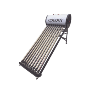 Bóiler Solar de 90L, Baja Presión con 9 Tubos de Vacío de Mayor Resistencia y Termotanque Inoxidable de Grado Alimenticio, Resistentes a Granizo de Hasta 25 mm/ l , Incluye Anodo de Magnesio