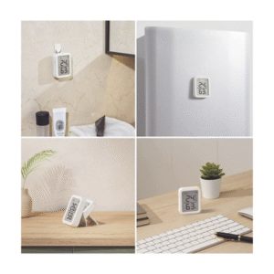 Medidor de temperatura y humedad Datos en pantalla / inalámbrico BLUETOOTH compatible con HUB SwitchBot 3 SWITCHBOTMP AD 1 p