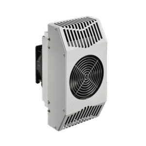 Enfriador Termoelectrico Para Interior/Exterior, Uso en Gabinetes de Telecomunicaciones, 178 BTU, 24 Vcd, de Acero Galvanizado, Color Gris