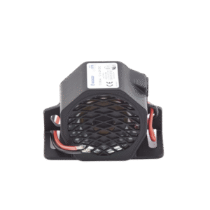 Alarma de reversa vehicular, 12-24 Vcc, 107 dBA 3 X575 AD 2 p