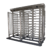 Torniquete Doble de Cuerpo Completo AccessPro con Puerta Lateral y Rehilete de Acceso / Fabricado en Acero Inoxidable Grado 304 / 2 XTD100 p