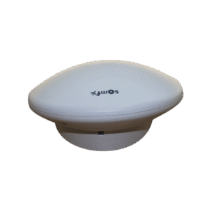 INTEO HUB controlador se señal inalambrica RTS de Somfy. Control de sus persianas por medio de su celular o control de voz Alexa y Google Home 3 lateral izquierda 0S400