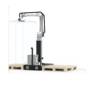 Solucion de Paletizado Dobot / Carga Máxima 20 kg / Cadencia 8-13 Piezas/min / Visualización 3D en Tiempo Real / Configuración en 30 Min / IP54