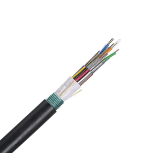 Cable de Fibra Optica 6 hilos Multimodo OM4, OSP (Planta Externa), Armada, MDPE (Polietileno de Media densidad),  50/125 Optimizada, Precio Por Metro