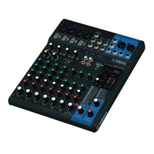 Mezcladora de Audio 10 Canales | Perillas | 4 Entradas de Micrófono/Línea | 3 entradas Estéreo | Efectos | USB