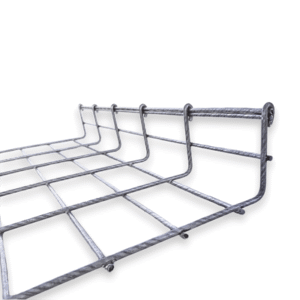 Charola Bimetálica Tipo Malla 66/250 mm, Ideal Para Utilizarse al Exterior o Zonas Húmedas, Hasta 263 Cables Cat6, Tramo de 3 Metros 3 MG50934BM LAT IZQ p