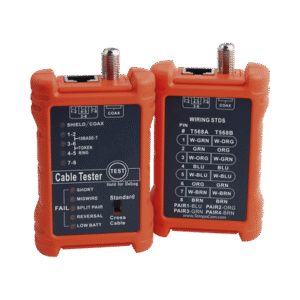 Tester Profesional para mapeo de cables de red/coaxiales 5 PA1594 AD 5 p