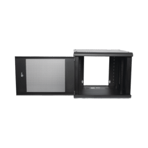 Gabinete de Pared con Puerta Perforada, 635mm de Profundidad, 9U Rack de 19'', Acero Reforzado 4 SR1909GN2P AD 3 p