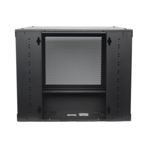 Gabinete de Pared con Puerta Perforada, 635mm de Profundidad, 9U Rack de 19'', Acero Reforzado 5 SR1909GN2P AD 4 p