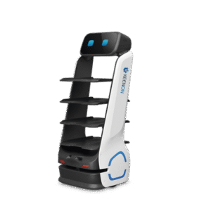 Robot Autonomo para Servicio de Meseros Ubicado por SLAM (Laser) / Mejora el Servicio al Cliente / Soporta 10 Kgs por Charola / Ideal para Restaurantes, Cafeterias, Hospitales, Salones de Eventos, Etc...