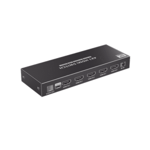 Switch Conmutador HDMI 4X1 | 4 Entradas 1 Salida | Velocidad de trasmisión 48 Gbps | Resolución 8K | Salida de audio | HDCP 2.3 3 TT4018K AD 2 p