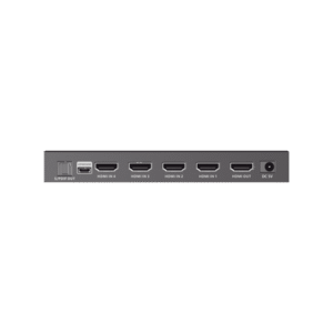Switch Conmutador HDMI 4X1 | 4 Entradas 1 Salida | Velocidad de trasmisión 48 Gbps | Resolución 8K | Salida de audio | HDCP 2.3 5 TT4018K AD 4 p