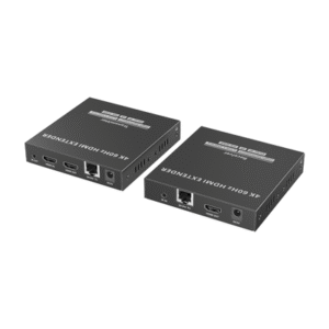 Kit Extensor HDMI para distancias de 120 metros | Soporta resolución 4K @60Hz | Cat 6, 6a y 7 | Salida Loop en el Tx para visualización local | Soporta control remoto del equi 4 TT582 AD 1 p