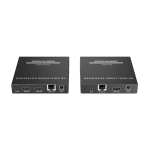 Kit Extensor HDMI para distancias de 120 metros | Soporta resolución 4K @60Hz | Cat 6, 6a y 7 | Salida Loop en el Tx para visualización local | Soporta control remoto del equi 5 TT582 AD 2 p