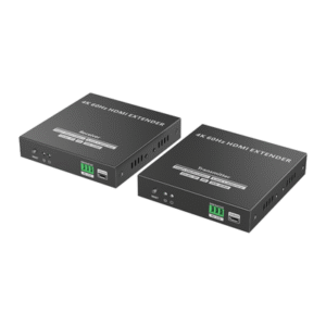 Kit Extensor HDMI para distancias de 120 metros | Soporta resolución 4K @60Hz | Cat 6, 6a y 7 | Salida Loop en el Tx para visualización local | Soporta control remoto del equi 2 TT582 LAT IZQ p