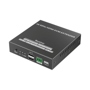 Receptor Compatible para Kit TT582-KVM |4K @60Hz | Cat 6, 6a y 7 | hasta 150 metros | Transmite el Video y Controla tu DVR vía USB a distancia 1 TT582KVMRX p