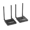 Kit Extensor Inalámbrico 4K @60Hz | Transmisión hasta 50m | Transferencia IR | Emparejamiento SSID 10 TT699KVM p