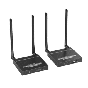 Kit Extensor Inalámbrico 4K @60Hz | Transmisión hasta 50m | Transferencia IR | Emparejamiento SSID 1 TT699KVM p