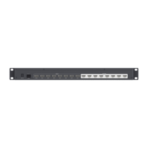 MATRICIAL DE VIDEO HDMI 8 x 8 / 8 Entradas y 8 Salidas en HDMI / 4K @ 30Hz / 10.2 Gbps / HDMI 1.4 / HDCP 1.4 / 3D / Conmutación por Botón, RS232 o Control Remoto / IDEAL PARA CENTROS DE MONITOREO, COMPARACION Y ANALISIS. 5 TT818 AD 3 p